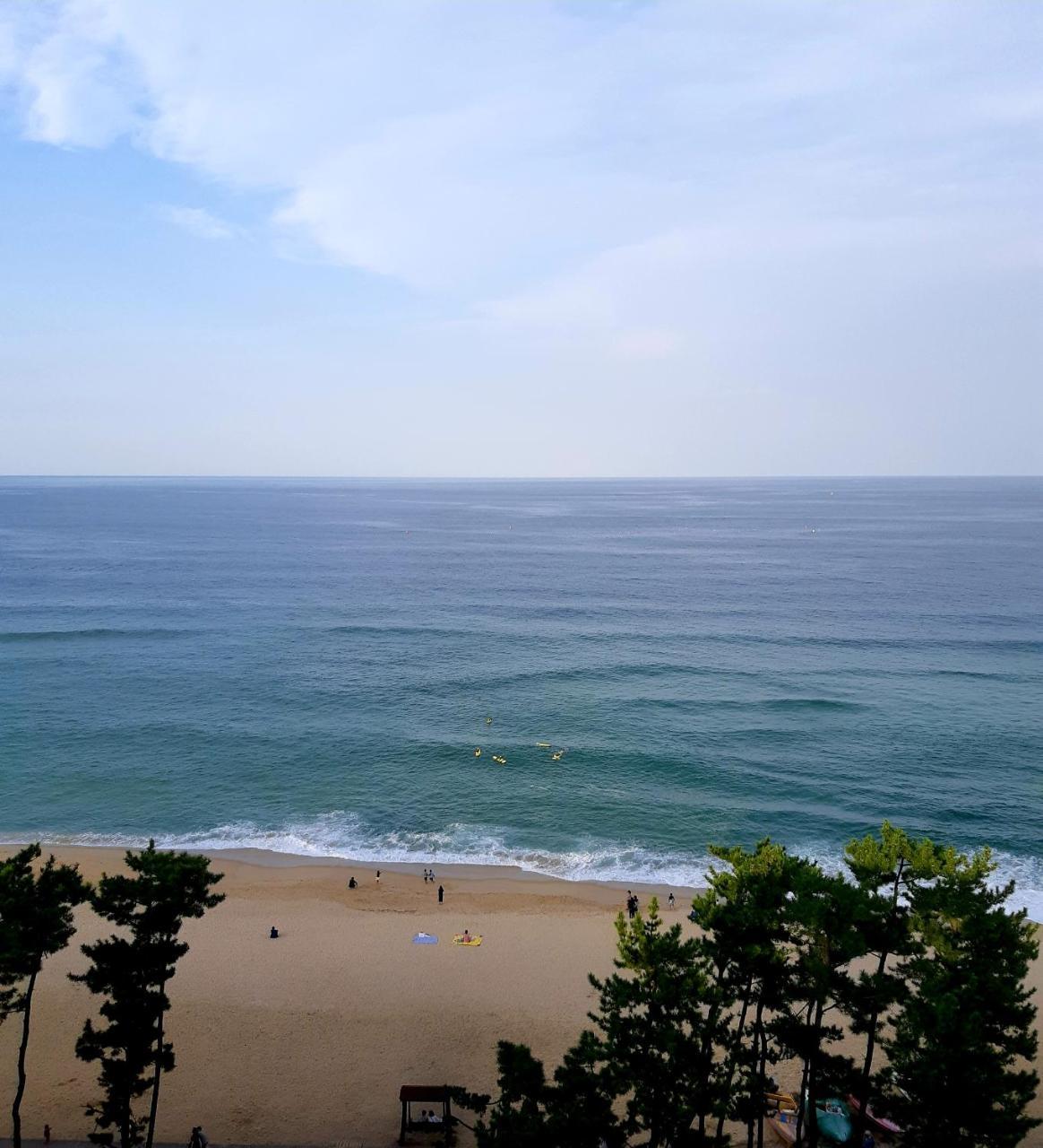 Gangneung Gyeongpodae Hotel Cube Exterior photo